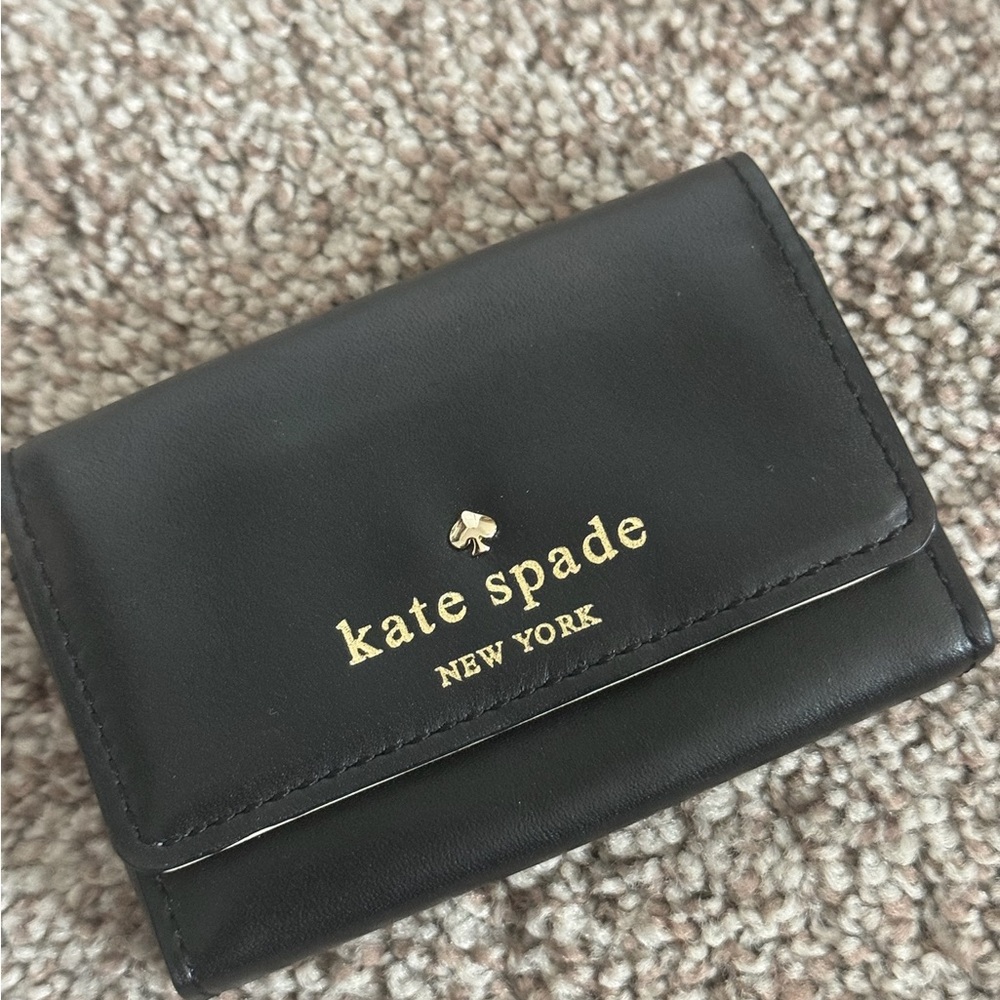 Kate Spade Black Leather Wallet
